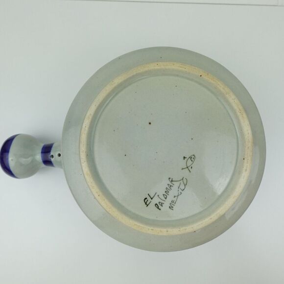 Ken Edwards Mexican Pottery Covered Casserole Pot with Lid Signed - Picture 13 of 15